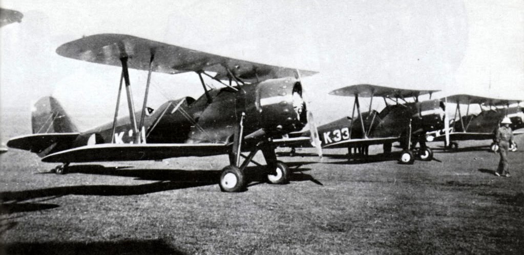 Koolhoven FK 51 K.33 lestoestel van Hendriksz